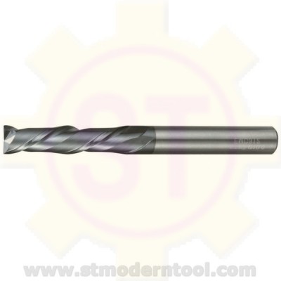 EMC312 STK เอ็นมิลคาร์ไบท์ เคลือบ ALTiN-COATED 2 ฟัน รุ่นยาว