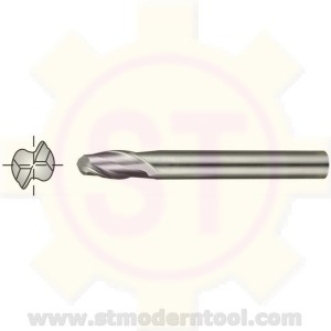 EM232 STK HSS M42-CO8 เอ็นมิลหัวมน 2 ฟัน (ไซด์หุน)