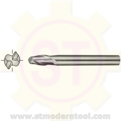 EM232 STK HSS M42-CO8 เอ็นมิลหัวมน 2 ฟัน (ไซด์หุน)