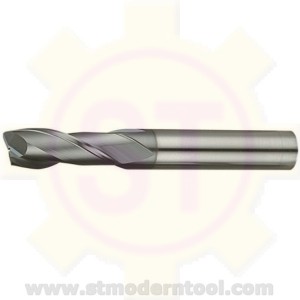 EM242 STK M42-CO8 เอ็นมิล เคลือบ TiCN-COATED 2 ฟัน