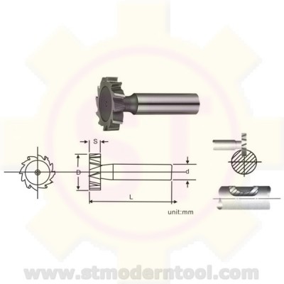 EM501/EM502 STK HSS  คัตเตอร์ตัว T