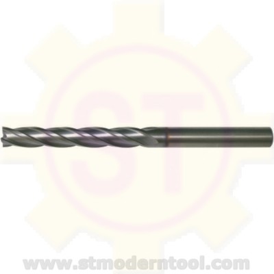 EM827 STK เอ็นมิลคาร์ไบท์ X-POWER เคลือบ TiALN-COATE 4 ฟัน รุ่นยาวพิเศษ
