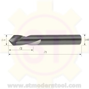 TD5306 STK ดอกเจาะคาร์ไบท์  90 องศา (SPOTTING DRILL)