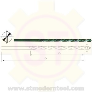 TD124 HSS ดอกสว่านก้านกลม รุ่นยาวพิเศษ