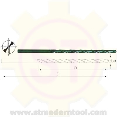 TD124 HSS ดอกสว่านก้านกลม รุ่นยาวพิเศษ