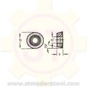 HITACHI  มีดเล็บ RDMT 0802 MOTN CY250