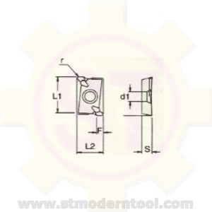 DELFER มีดเล็บ ADKT 1505PDR RK40G