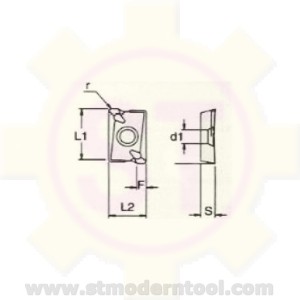 DELFER มีดเล็บ ADKT 1505PDR RK40G