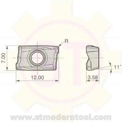 EXMT มีดเล็บ 123504  PEER-G / 123508 PEER-G