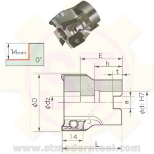 WEX3000F/R MILLING CUTTER