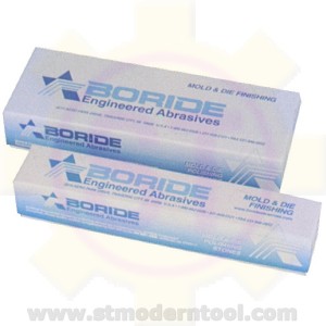 หินขัดแม่พิมพ์สีขาว น้ำตาล  ยี่ห้อ BORIDE 